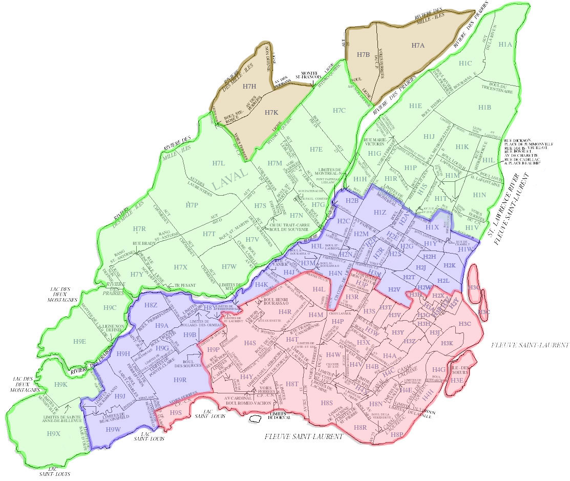 BonCBon Delivery Zones