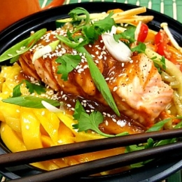 Teriyaki Brown Rice Bowl